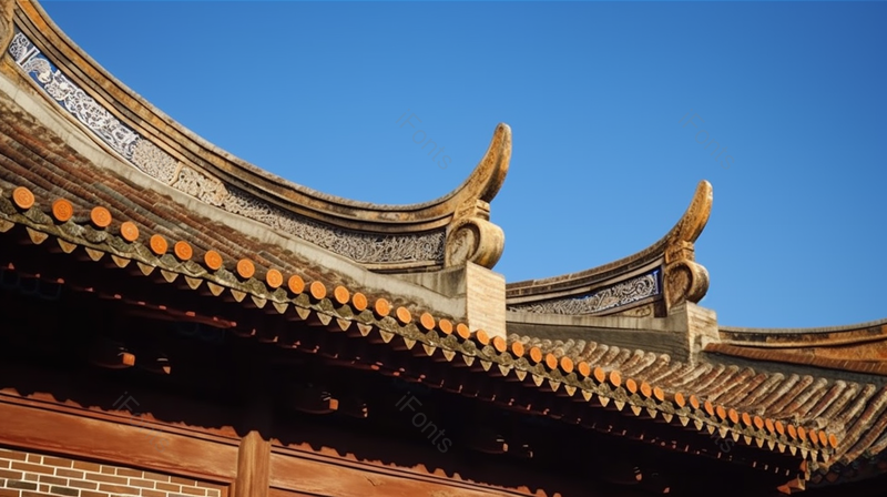 泉州民居红砖厝屋檐古典建筑中国文化,高清,摄影图,摄影图片,图片大全,摄影图免费下载